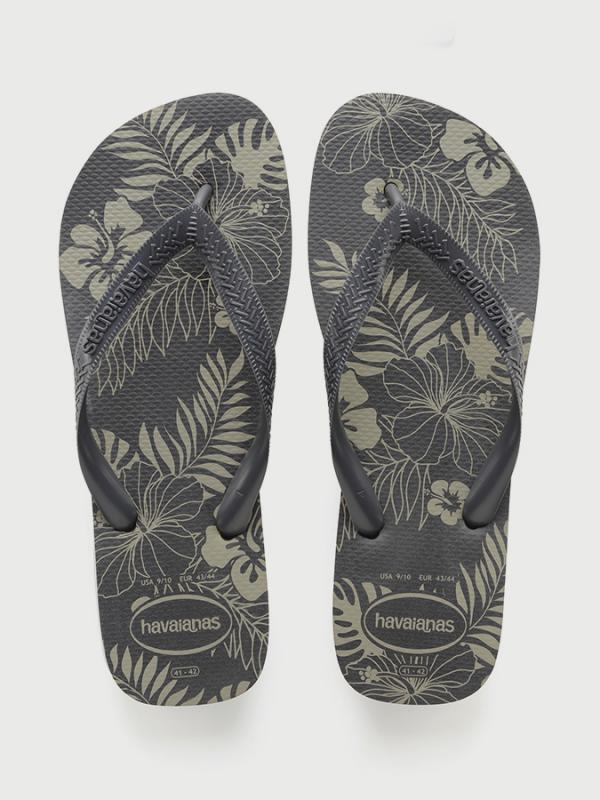 Žabky Havaianas Aloha New Graphite Šedá