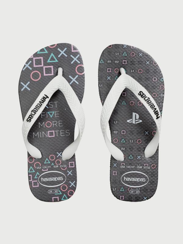 Žabky Havaianas Playstation New Graphite Černá