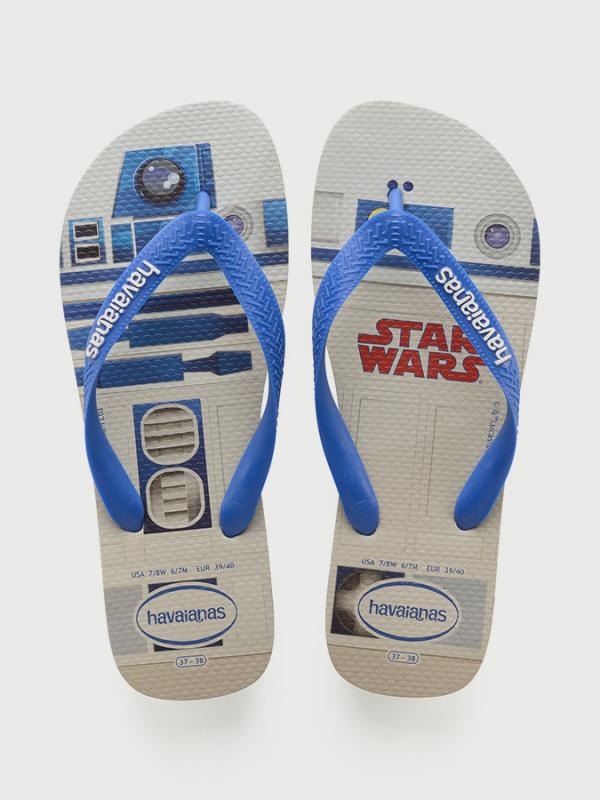 Žabky Havaianas Star Wars White/Blue Star Bílá