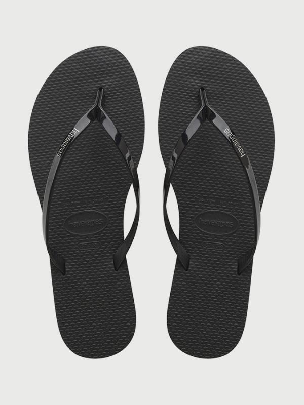 Žabky Havaianas You Metallic Black Černá