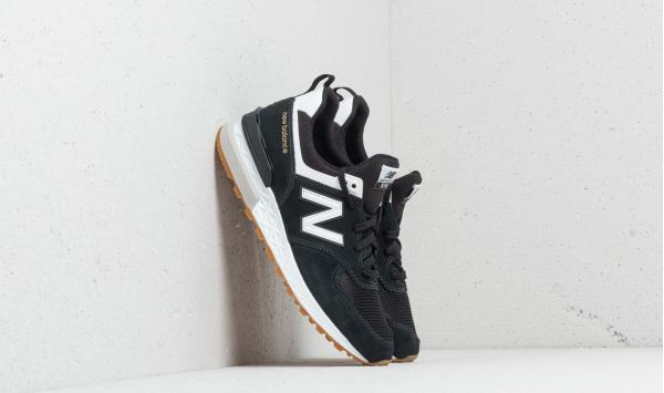 New Balance 574 Black/ White