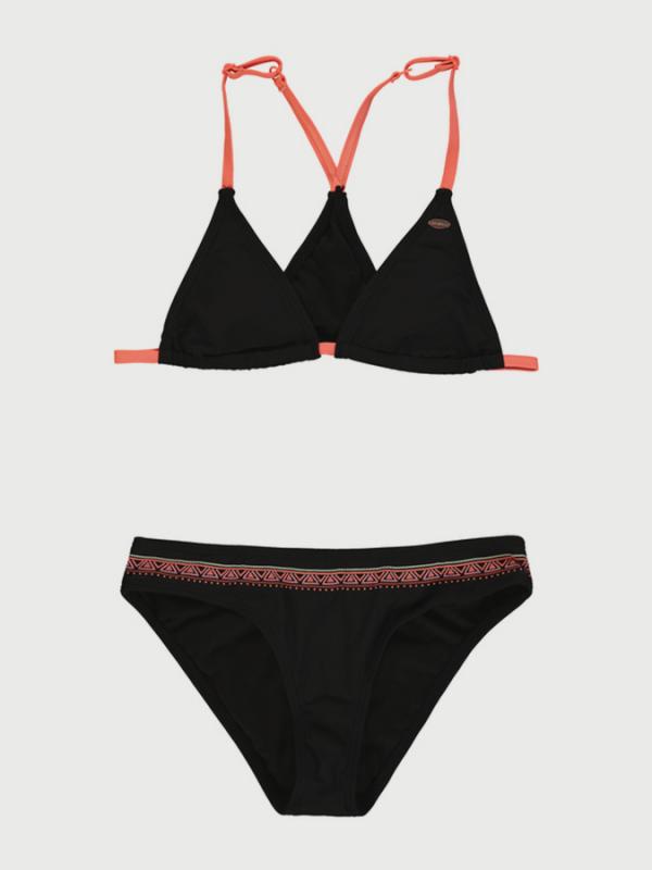 Bikiny O´Neill PG TRIANGLE BEAD BIKINI Černá