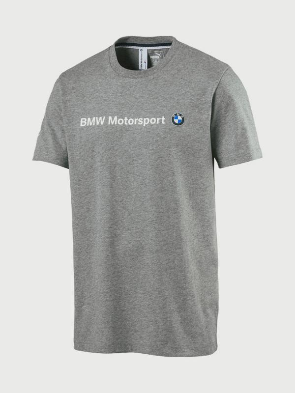 Tričko Puma BMW MSP Logo Tee Šedá
