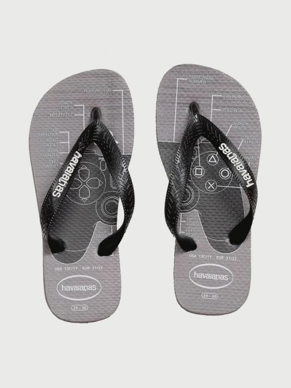 Žabky Havaianas Playstation Steel Grey Šedá
