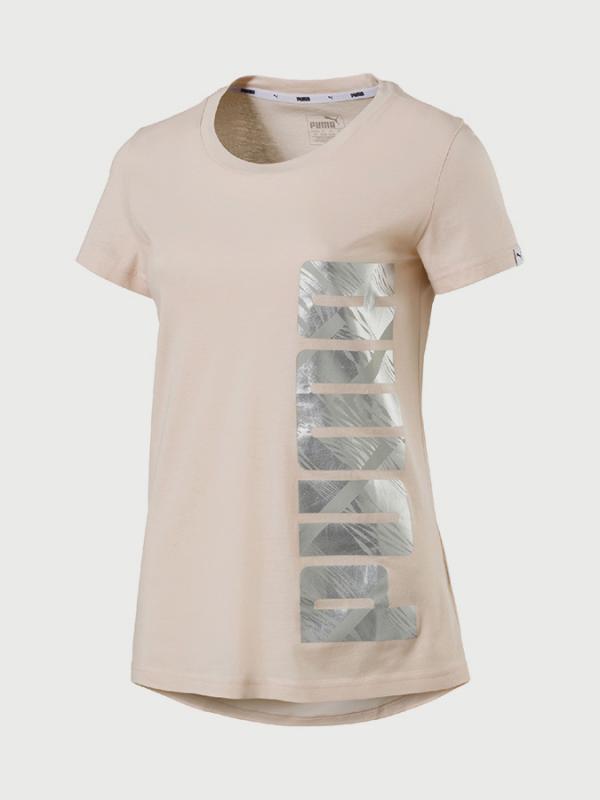 Tričko Puma ATHLETIC Tee Béžová