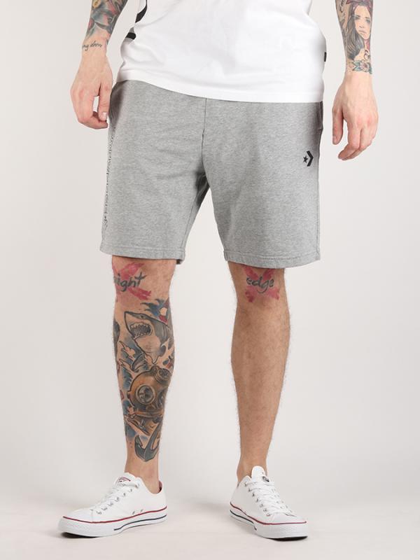 Kraťasy Converse Star Chvrn FT Short Šedá