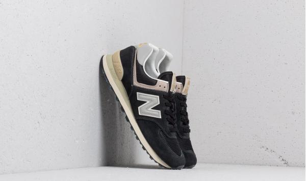 New Balance 574 Black/ Beige