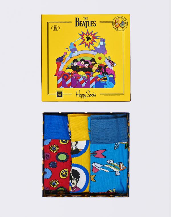 Happy Socks The Beatles Box Set XBEA08-2000 36-40
