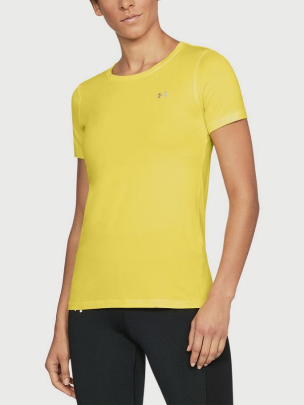 Tričko Under Armour Heatgear SS Žlutá