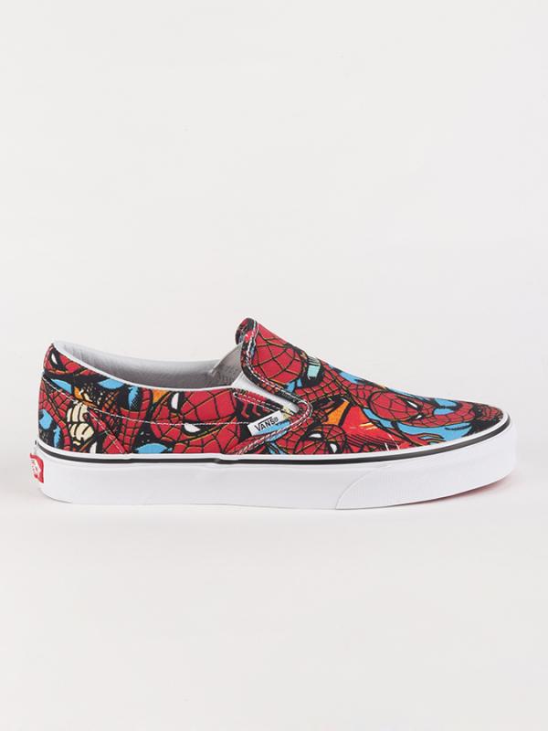 Boty Vans UA Classic Slip-On (Marvel) Spider-Man/Black Barevná