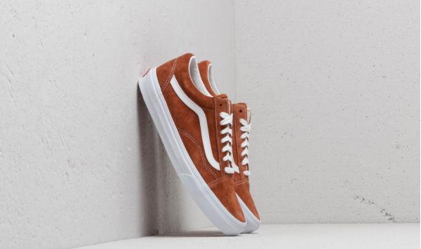 Vans Old Skool (Pig Suede) Leather Brown