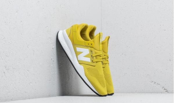 New Balance 247 Lime/ White