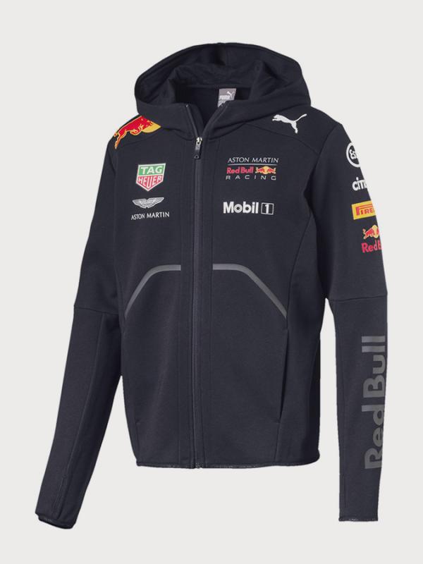 Mikina Puma RBR Team Hdd Sweat Jacket Modrá