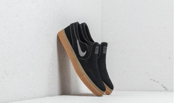 Nike Zoom Stefan Janoski Slip Black/ Gunsmoke-Gum Light Brown