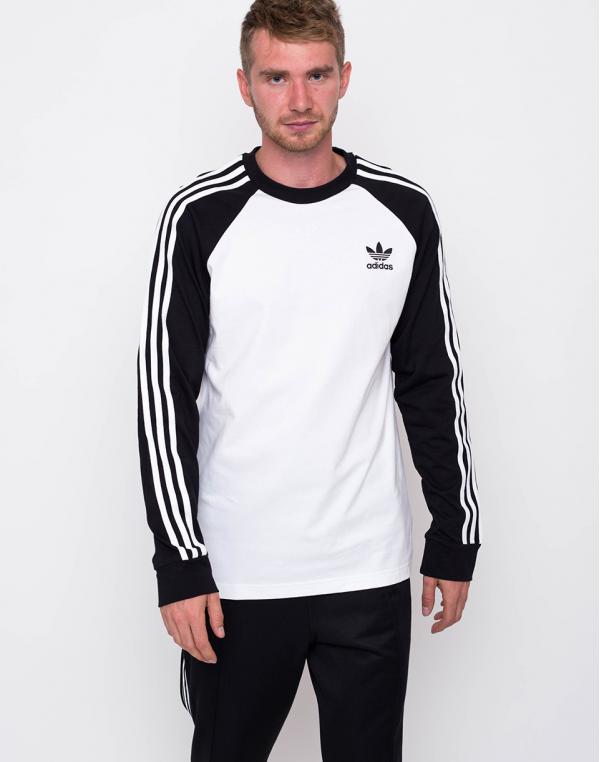 Adidas Originals 3 Stripes White/Black L