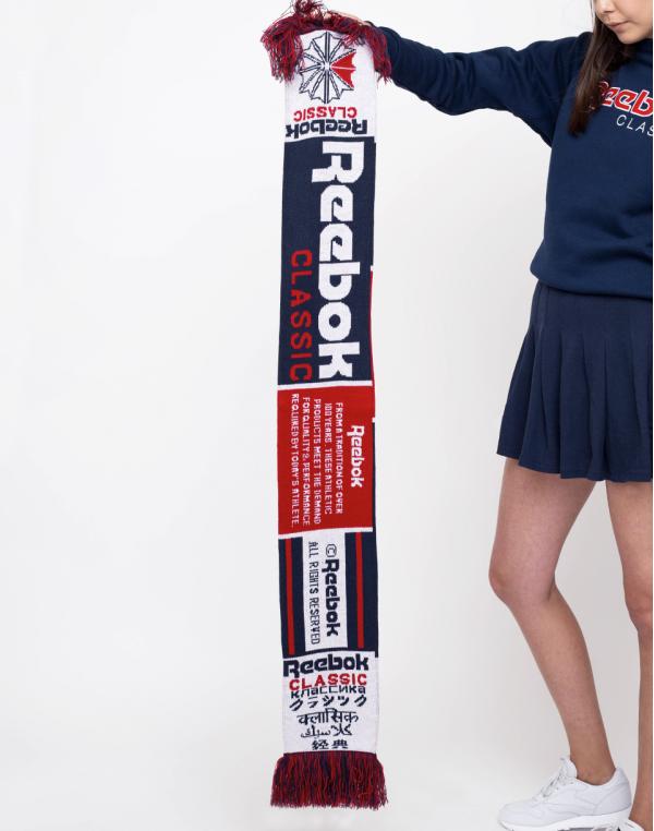Reebok Classics Football Fan Scarf Collegiate Navy