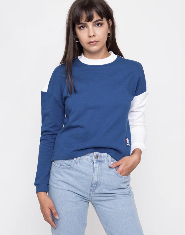 Reebok FT Crew Neck Bunker Blue/White L