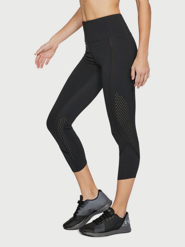 Legíny Under Armour Breathelux Crop Černá