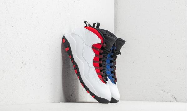 Air Jordan 10 Retro White/ Black-University Red