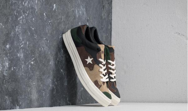 Converse x Sneakersnstuff One Star OX Canteen/ Black Forest/ White