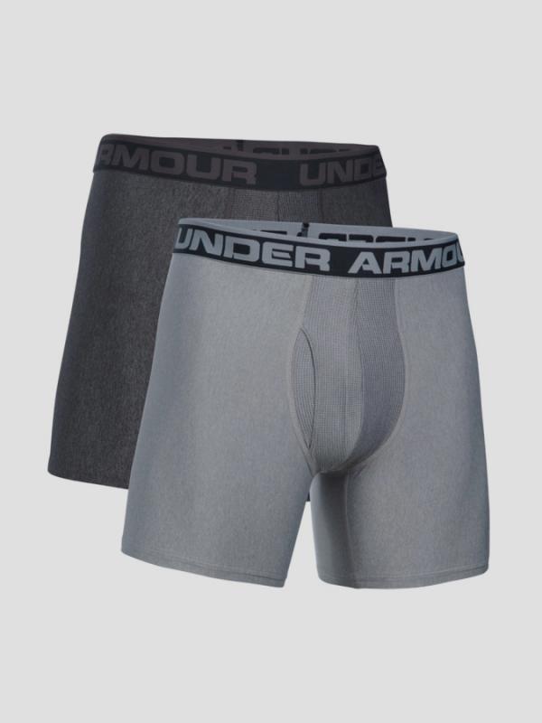 Boxerky Under Armour O Series 6'' Boxerjock 2 Pk Šedá