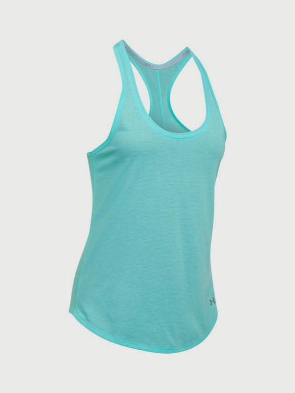 Tílko Under Armour Threadborne Run Mesh Tank Zelená
