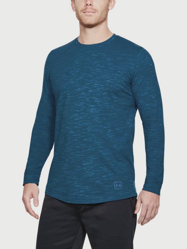 Tričko Under Armour Sportstyle LS Tee Modrá