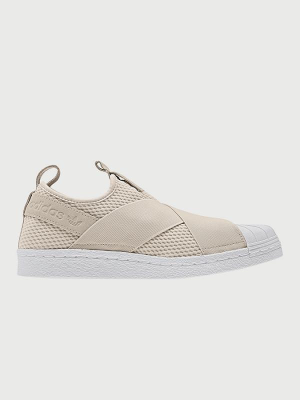 Boty adidas Originals Superstar Slipon W Béžová