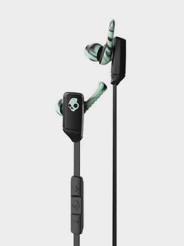 Sluchátka Skullcandy Sc Xtfree Wireless In-Ear Blk/Mint/Swirl Černá