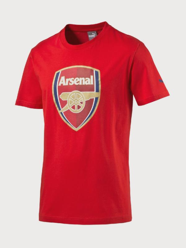 Tričko Puma AFC Fan Tee - Crest (Q3) Červená