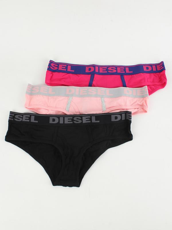 Kalhotky Diesel Ufpn-Oxy-Threepack Uw Panties 3Pack Barevná