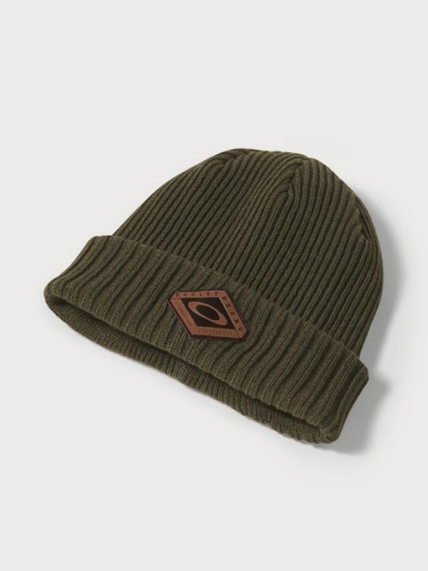Čepice Oakley Dead Tree Cuff Beanie Dark Brush Zelená
