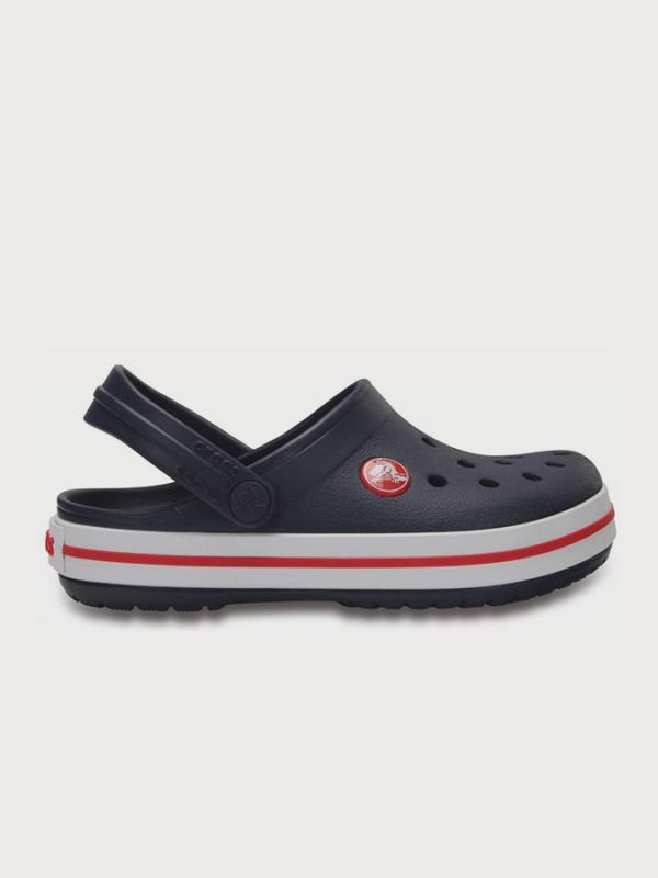 Pantofle Crocs Crocband Clog K - Navy/Red Modrá