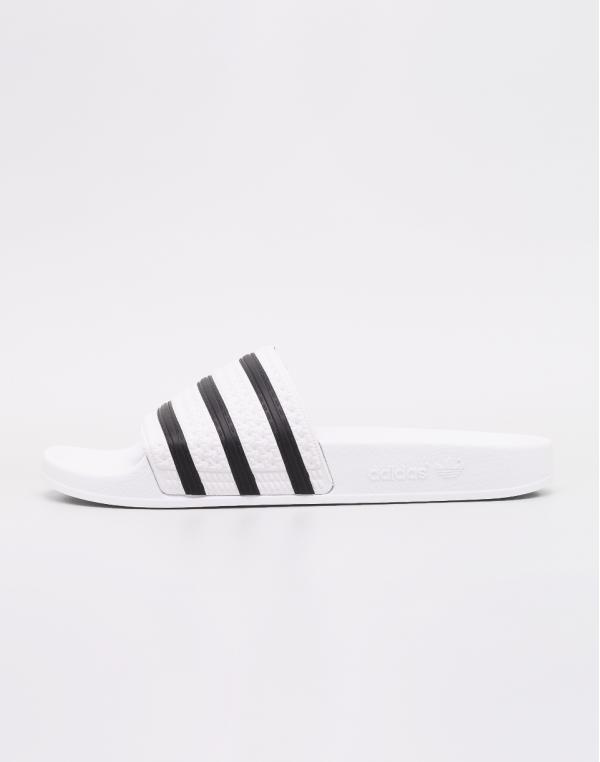 adidas Originals Adilette White / Core Black / White 42