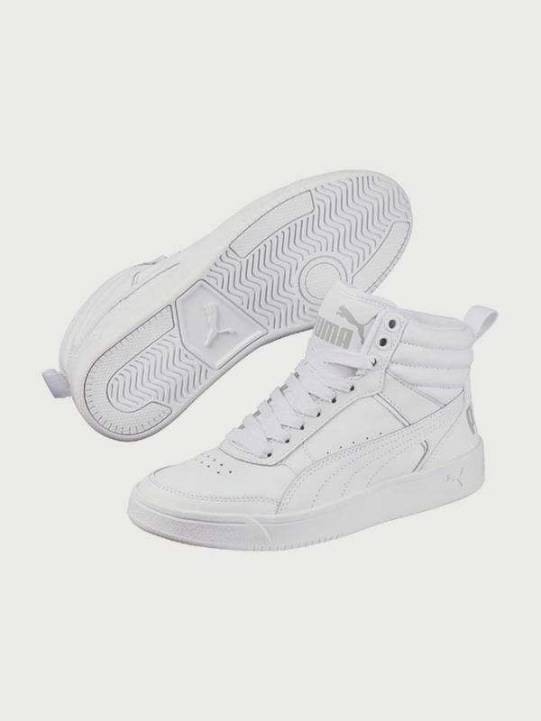 Boty Puma Rebound Street v2 L Jr Bílá
