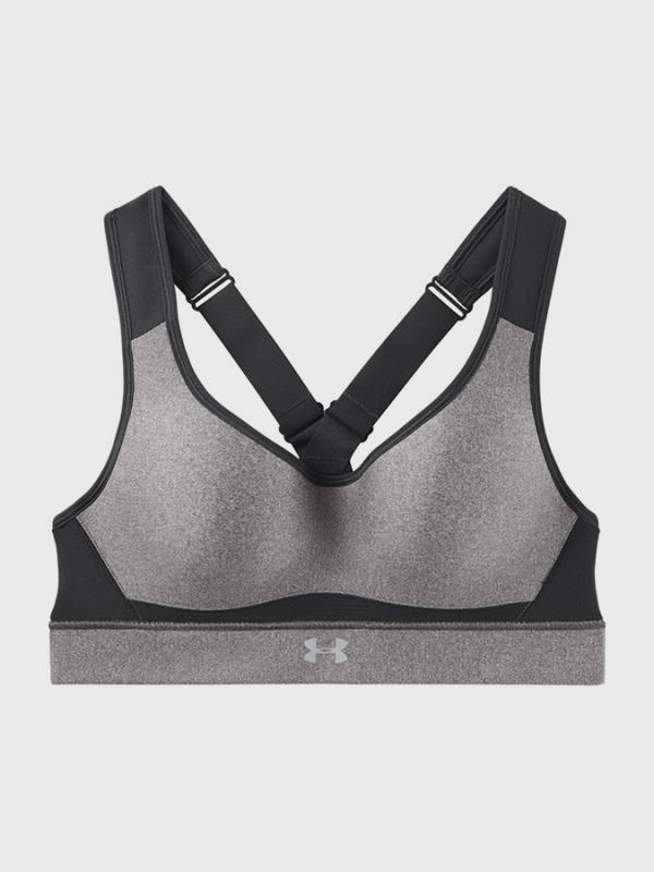 Podprsenka Under Armour Warp Knit High Impact Htr Šedá