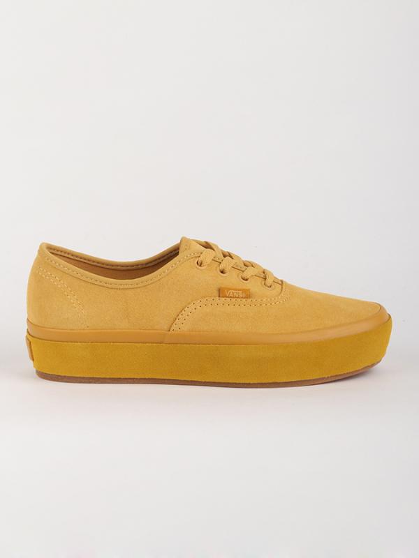 Boty Vans Ua Authentic Platfor (Suede Outsole) Žlutá