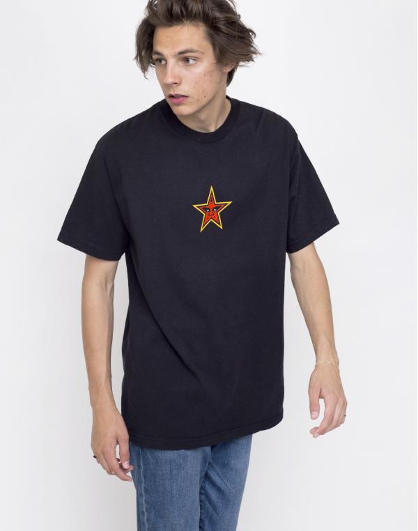 Obey Star Face Off Black M
