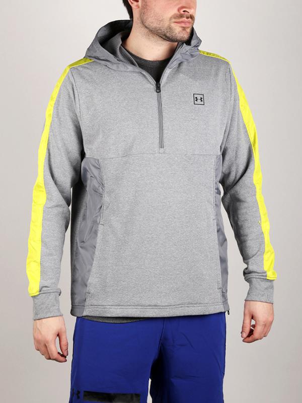 Mikina Under Armour Threadborne Terry Hoody Šedá