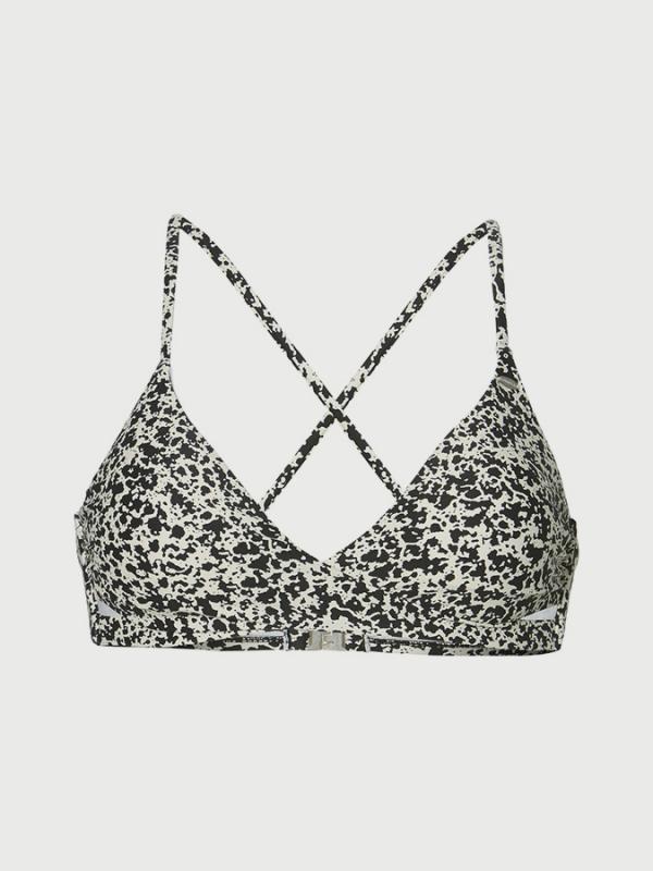 Svršek plavek O´Neill Pw Cross Over Bikini Top Černá