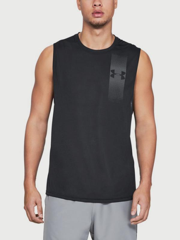 Tílko Under Armour Threadborne Grph Muscle Tank Černá