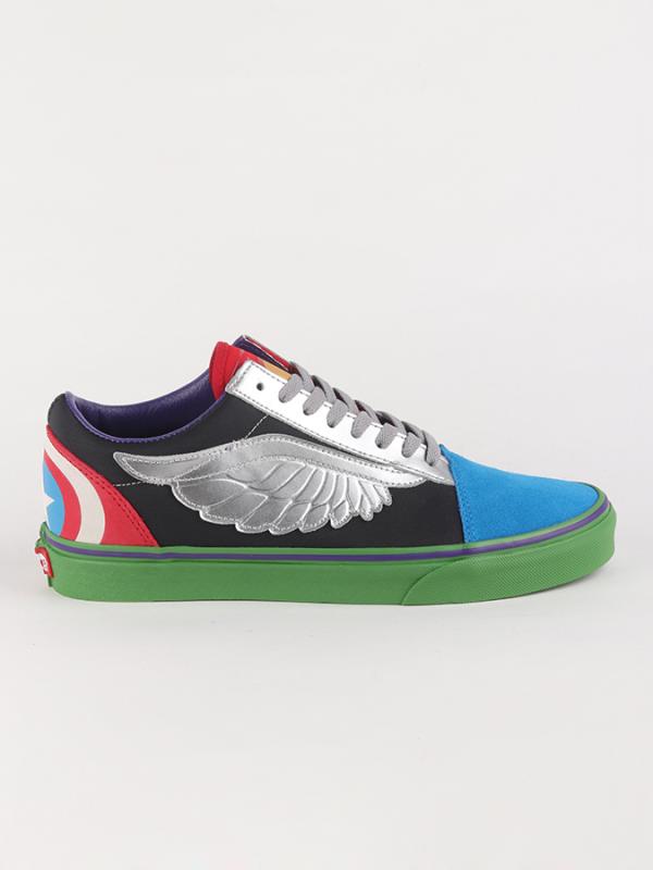 Boty Vans UA Old Skool (Marvel) Avengers/Multi Barevná