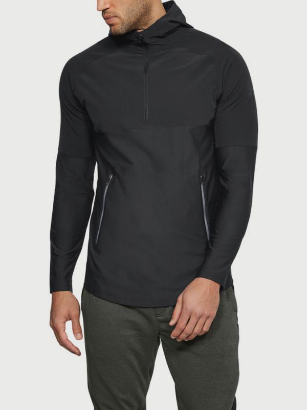 Mikina Under Armour Threadborne Vanish Popover Černá