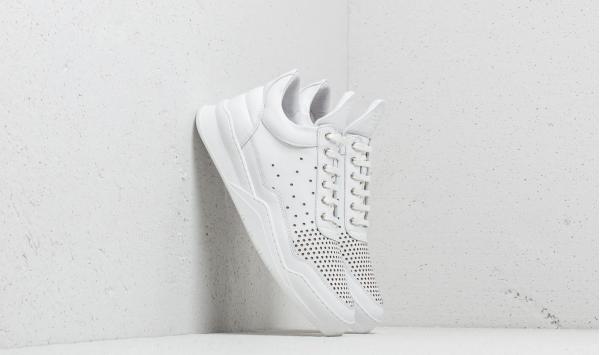 Filling Pieces Low Top Ghost Gradient Perforated White
