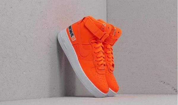 Nike Wmns Air Force 1 Hi LX Leather Total Orange/ Total Orange