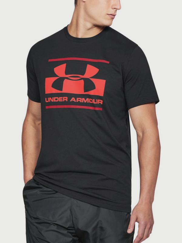Tričko Under Armour Blocked Sportstyle Logo Černá