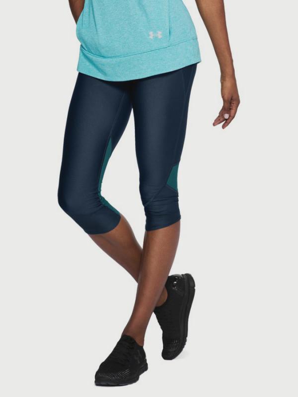 Kompresní legíny Under Armour Fly Fast Capri Zelená