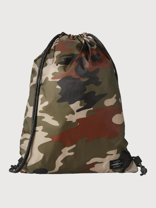Vak O´Neill BM Graphic Gym Sack Zelená
