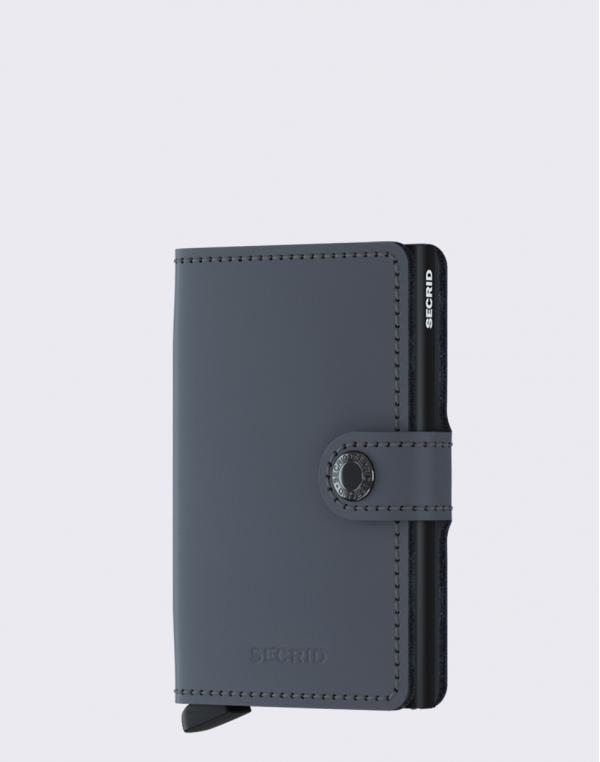 Secrid Miniwallet Matte Grey-Black