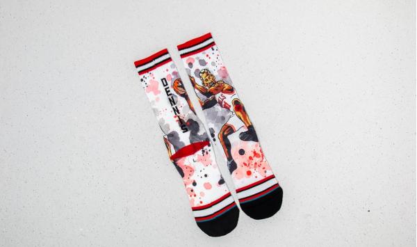 Stance The Worm Red